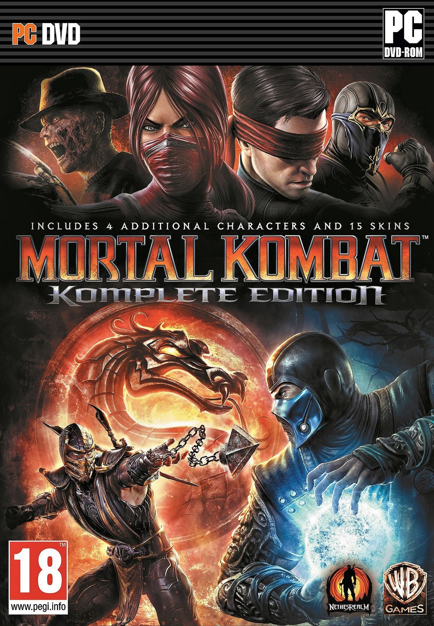 Portada de Mortal Kombat: Komplete Edition